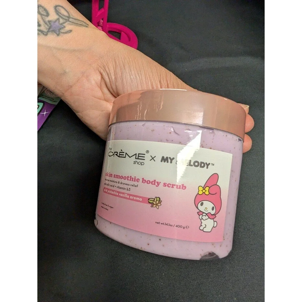 The Creme Shop skin smoothie body scrub
